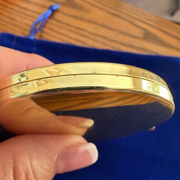 Monet Gold and Black Bee Compact Mirror - Picture 6 of 9